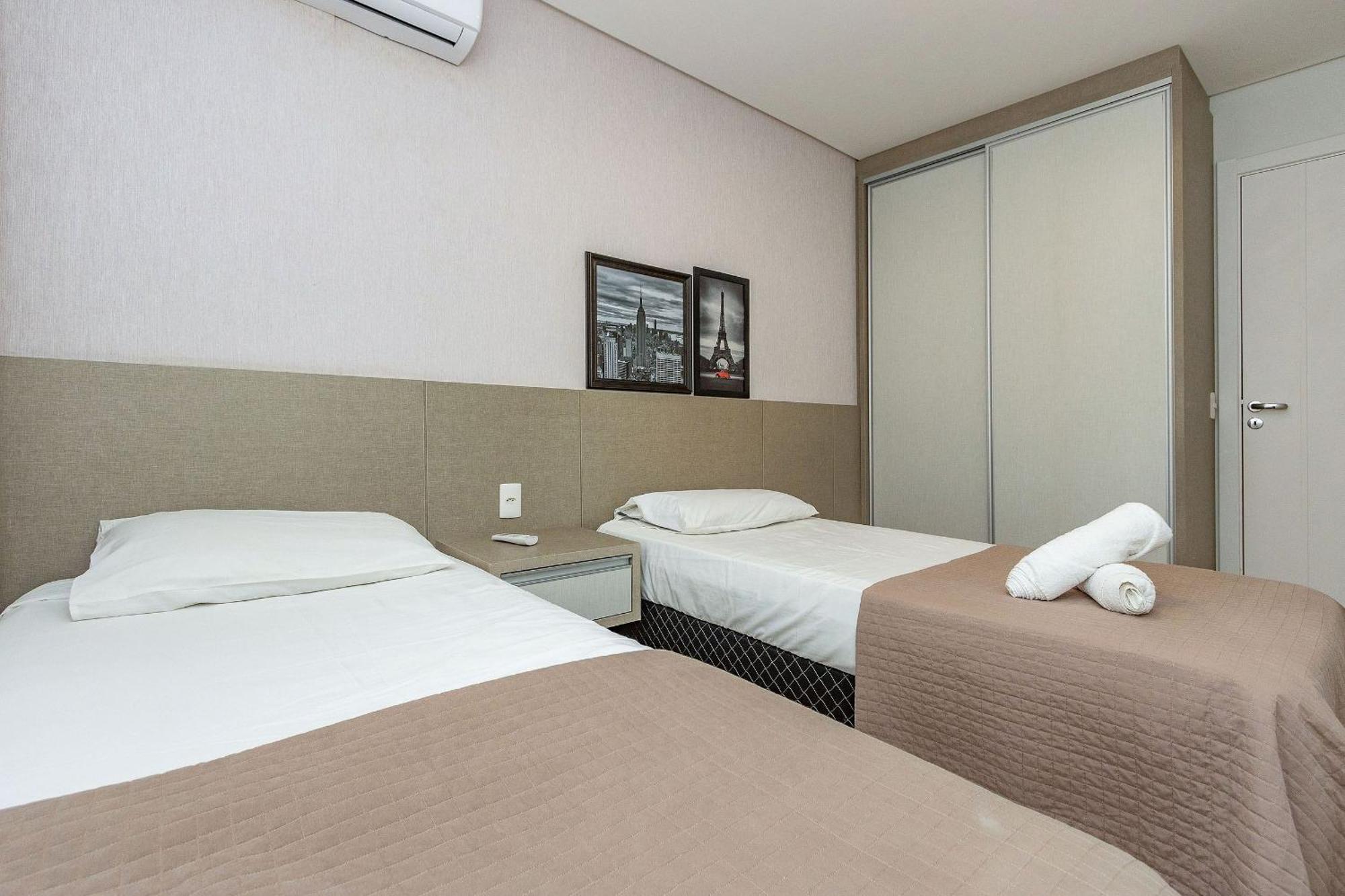 Boulevard 224D - Excelente Apartamento Em Condominio De Luxo No Centro De Bombinhas - Piscina - Jacuzzi - Academia - Portaria 24H. מראה חיצוני תמונה